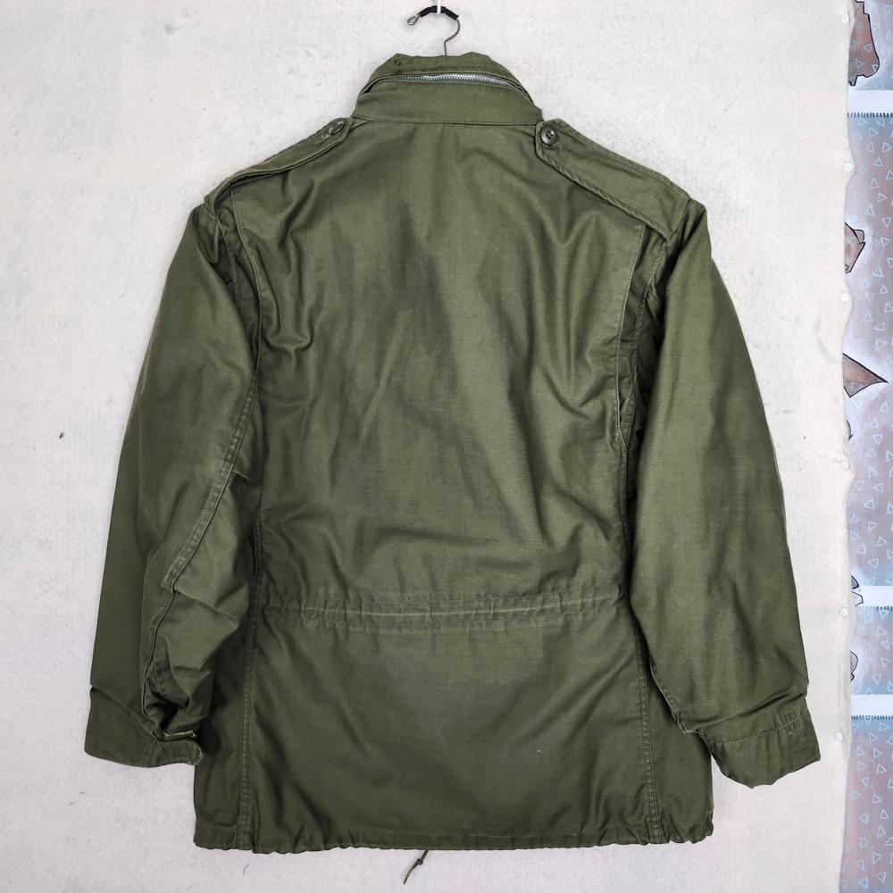 Vintage OG107 M65 Field Coat + USAF 1972 CWU-9/P Quilted Liner Jacket - Picture 7 of 16